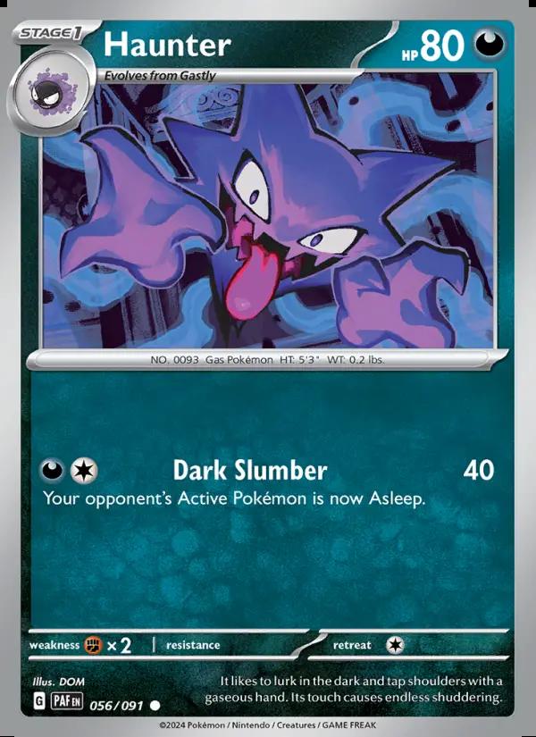Image of Haunter Paldean Fates (PAF) #056