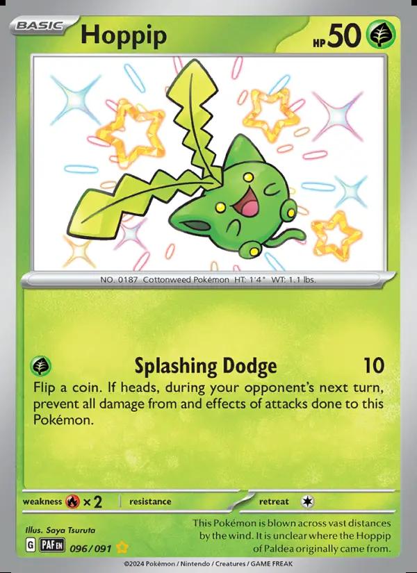 Image of Hoppip Paldean Fates (PAF) #096