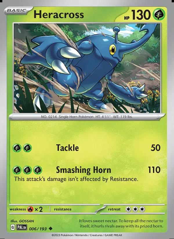 Image of Heracross Paldea Evolved (PAL) #006