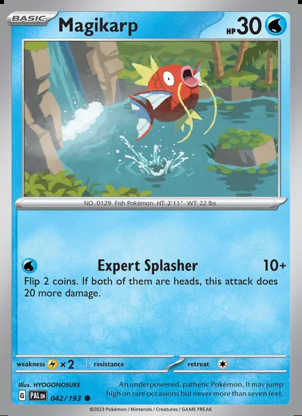 Image of Magikarp Paldea Evolved (PAL) #042