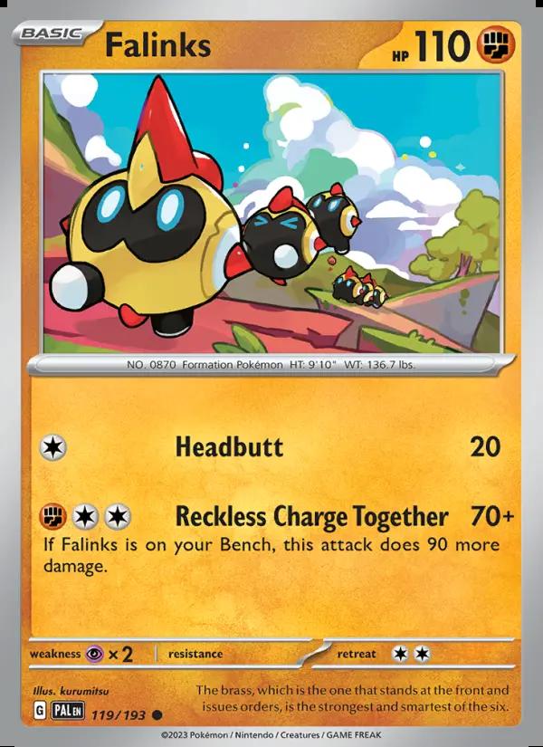 Image of Falinks Paldea Evolved (PAL) #119