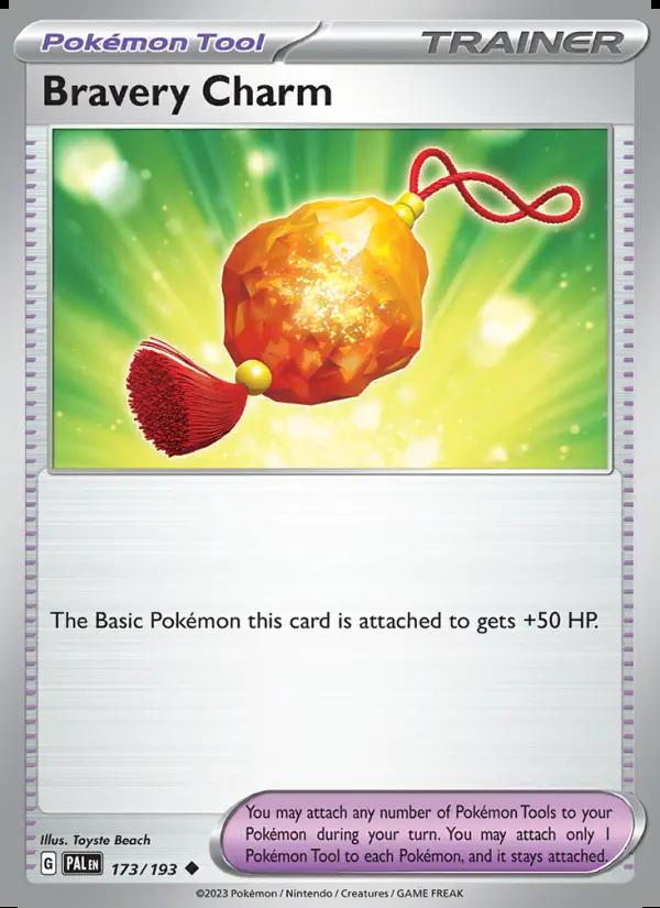 Image of Bravery Charm Paldea Evolved (PAL) #173