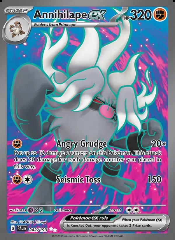 Image of Annihilape ex Paldea Evolved (PAL) #242