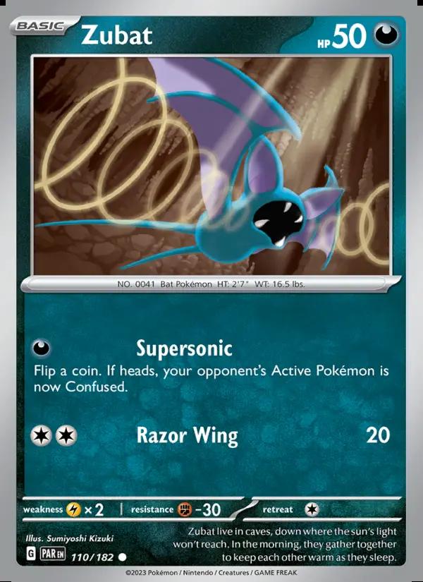 Image of Zubat Paradox Rift (PAR) #110