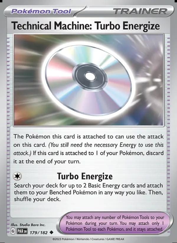 Image of Technical Machine: Turbo Energize Paradox Rift (PAR) #179
