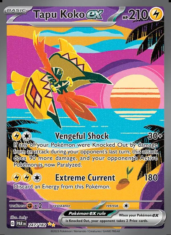 Image of Tapu Koko ex Paradox Rift (PAR) #247