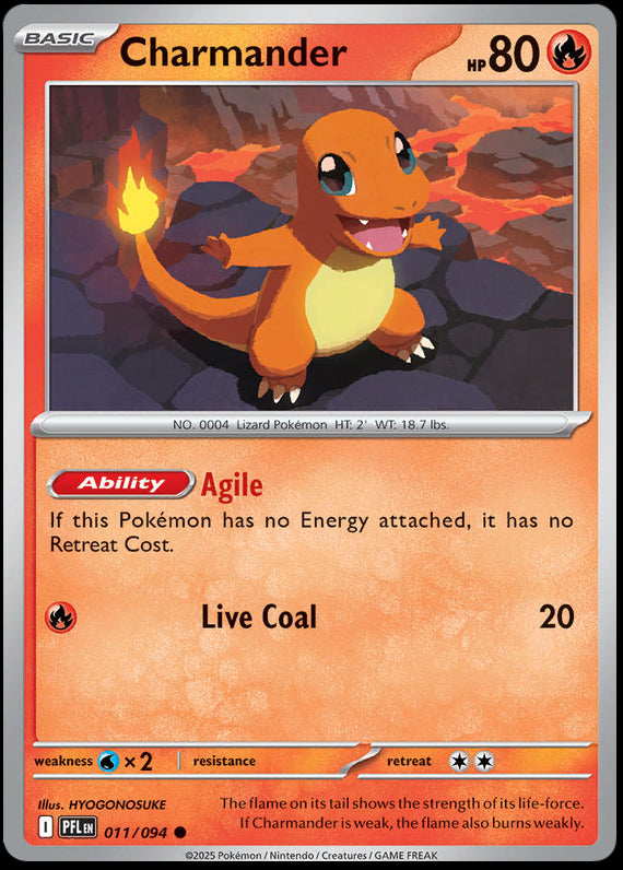 Image of Charmander Phantasmal Flames (PFL) #11