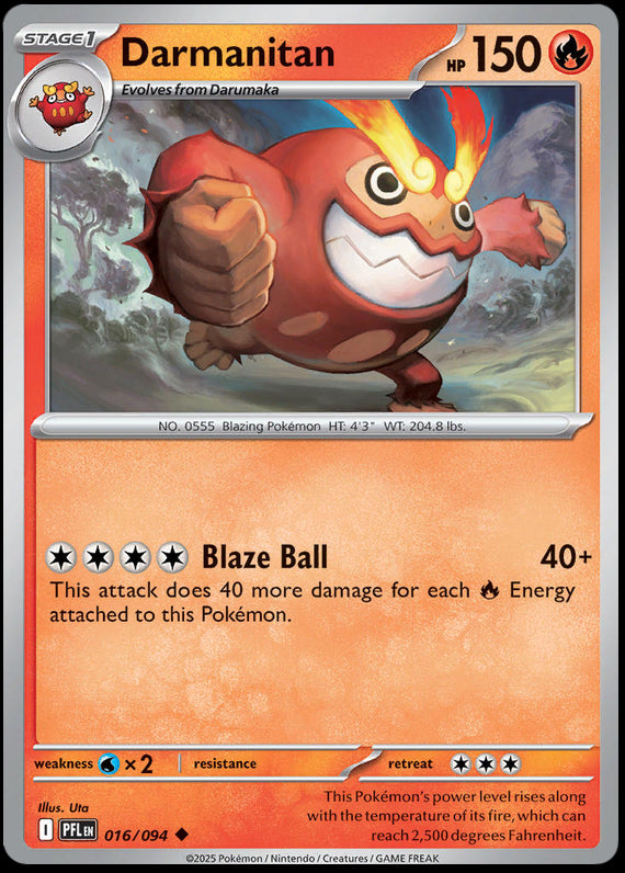 Image of Darmanitan Phantasmal Flames (PFL) #16