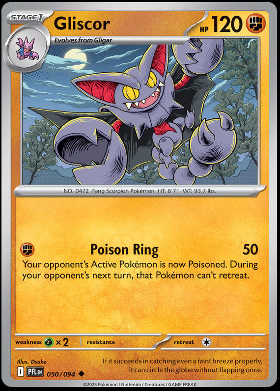Image of Gliscor Phantasmal Flames (PFL) #50