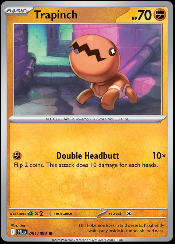 Image of Trapinch Phantasmal Flames (PFL) #51