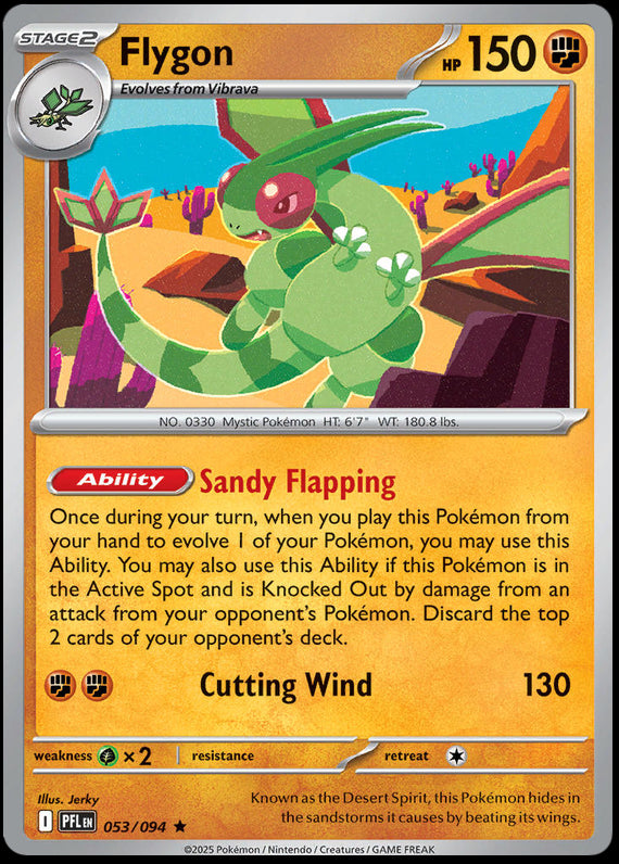 Image of Flygon Phantasmal Flames (PFL) #53