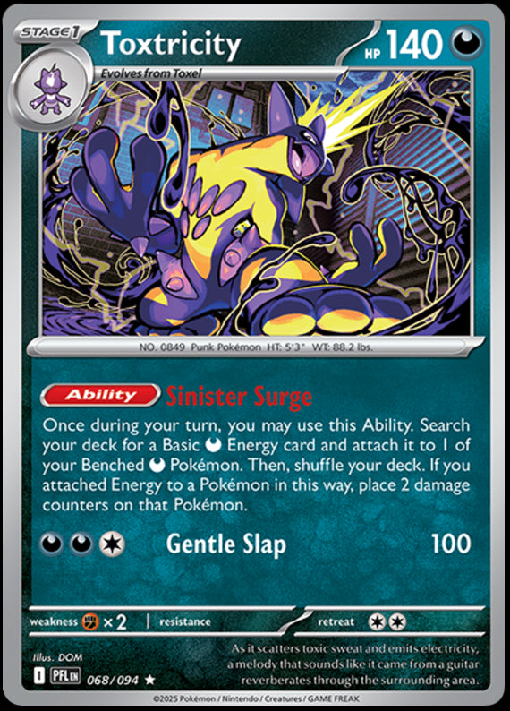 Image of Toxtricity Phantasmal Flames (PFL) #68