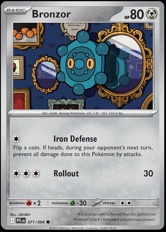 Image of Bronzor Phantasmal Flames (PFL) #71