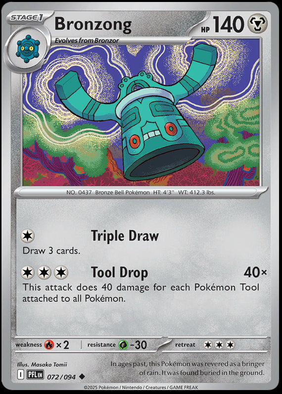 Image of Bronzong Phantasmal Flames (PFL) #72