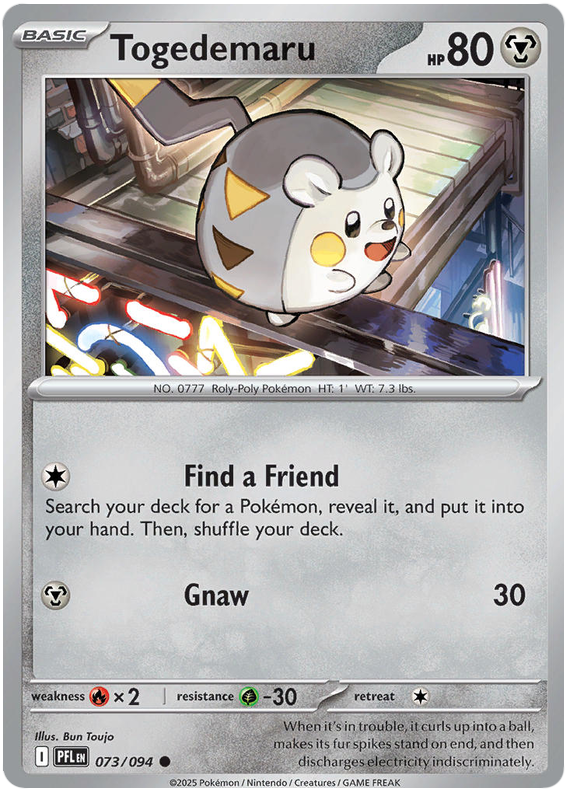 Image of Togedemaru Phantasmal Flames (PFL) #73