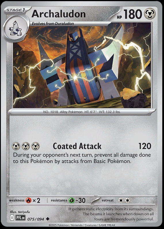 Image of Archaludon Phantasmal Flames (PFL) #75