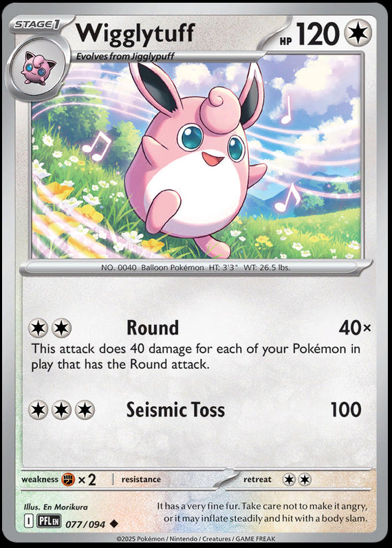 Image of Wigglytuff Phantasmal Flames (PFL) #77