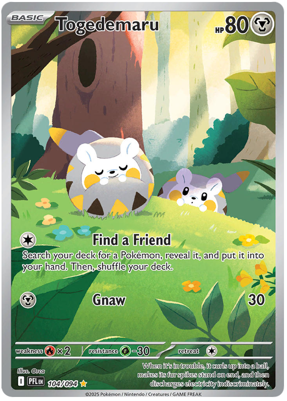 Image of Togedemaru Phantasmal Flames (PFL) #104