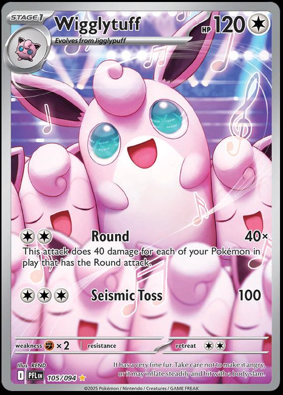 Image of Wigglytuff Phantasmal Flames (PFL) #105