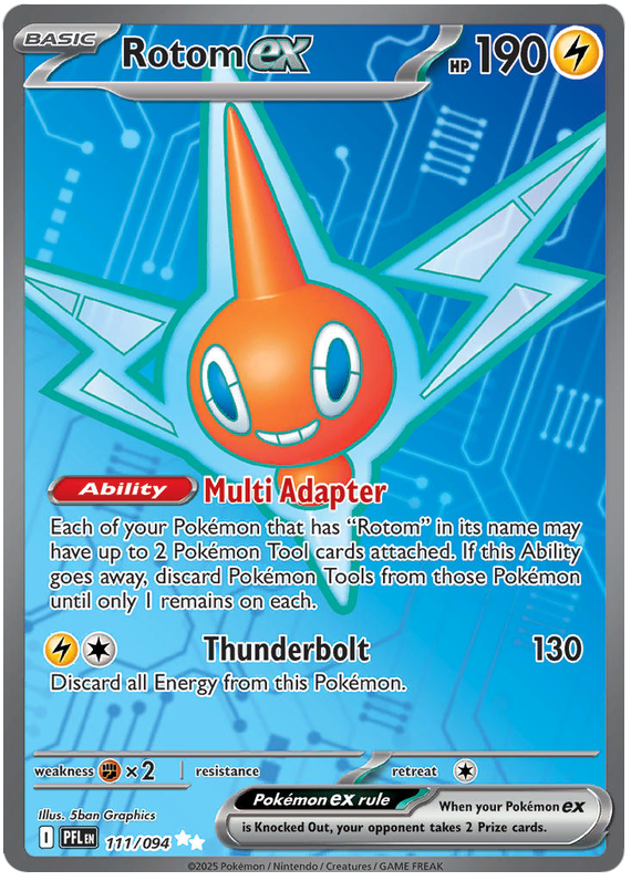 Image of Rotom ex Phantasmal Flames (PFL) #111