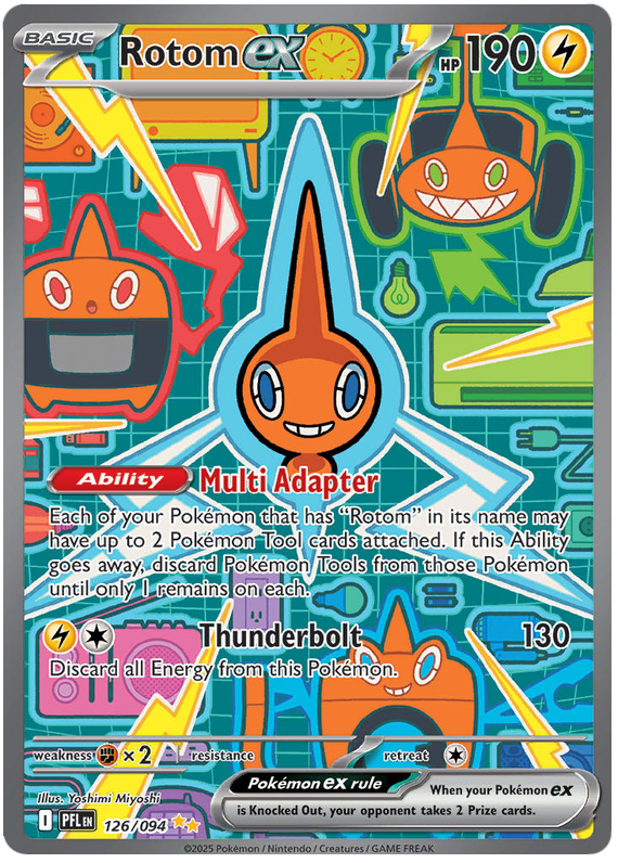 Image of Rotom ex Phantasmal Flames (PFL) #126