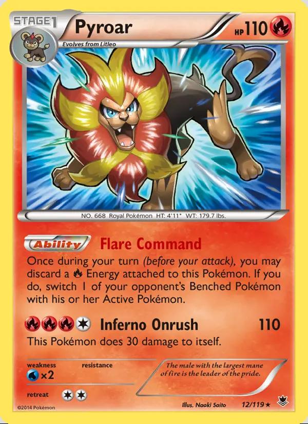 Image of Pyroar Phantom Forces (PHF) #12