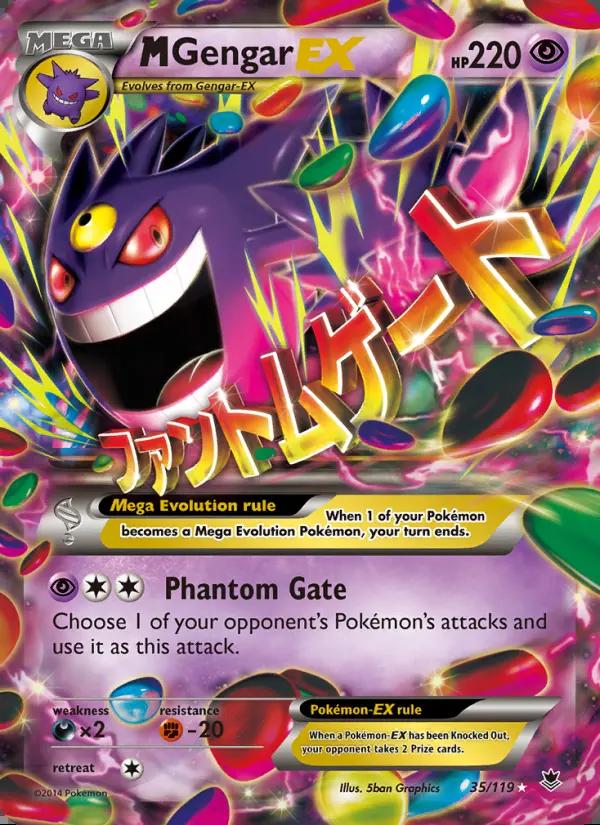 Image of M Gengar-EX Phantom Forces (PHF) #35