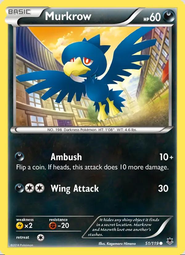 Image of Murkrow Phantom Forces (PHF) #51