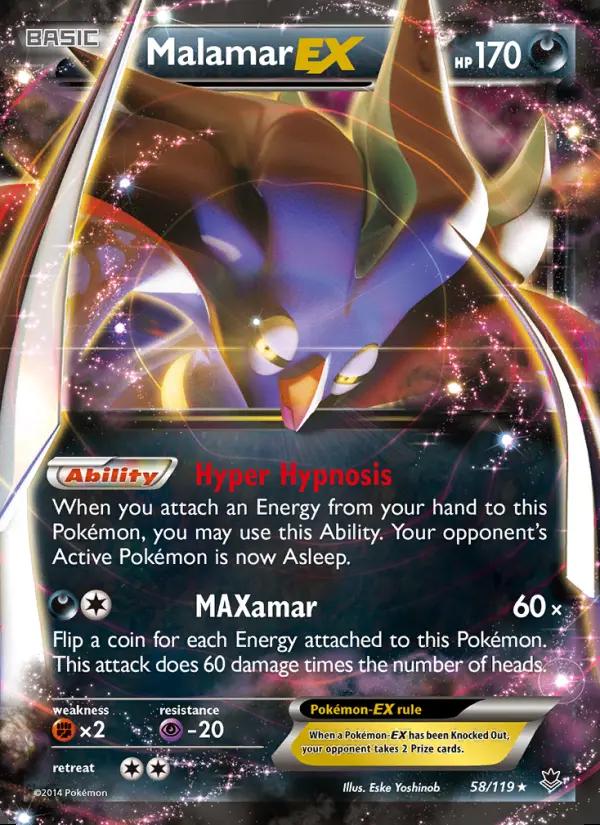 Image of Malamar-EX Phantom Forces (PHF) #58