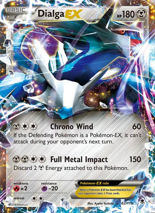 Image of Dialga-EX Phantom Forces (PHF) #62