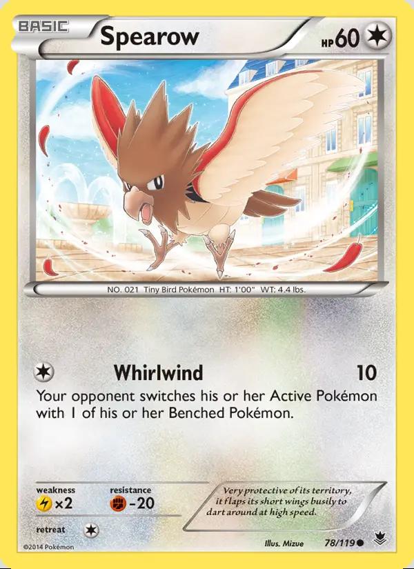Image of Spearow Phantom Forces (PHF) #78