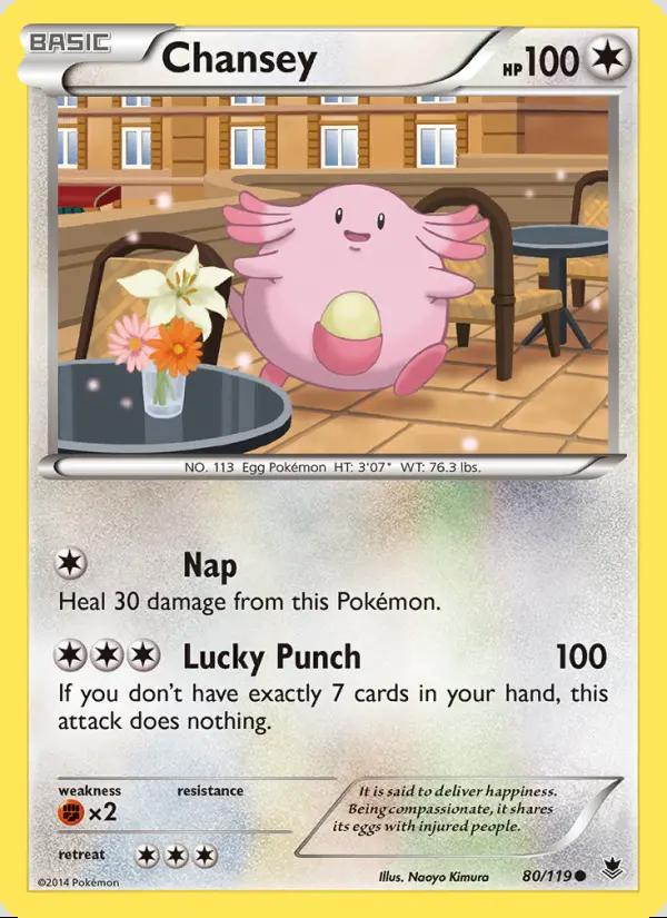 Image of Chansey Phantom Forces (PHF) #80