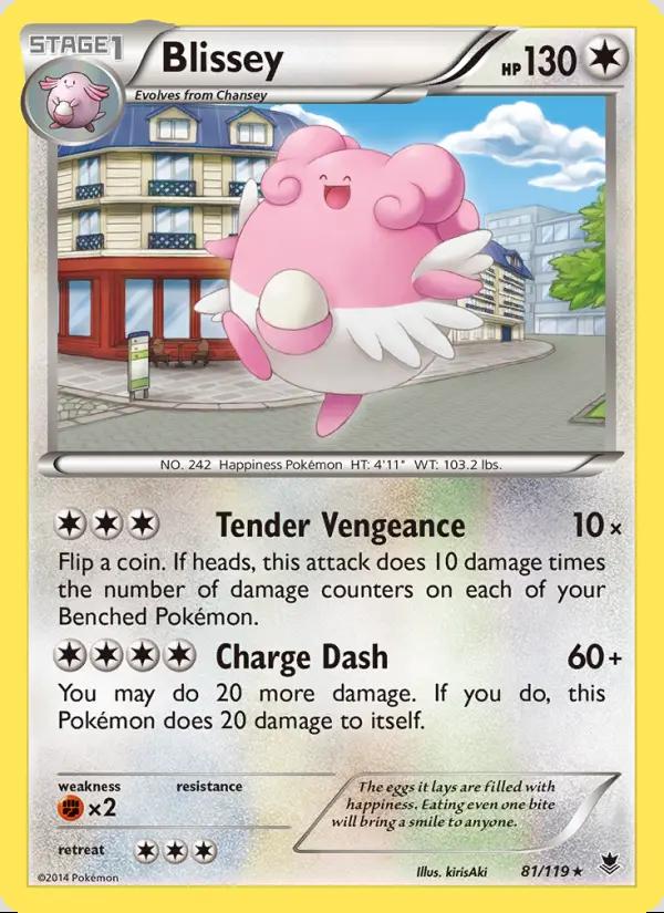 Image of Blissey Phantom Forces (PHF) #81