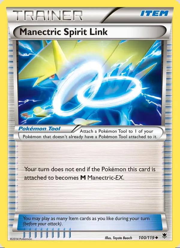 Image of Manectric Spirit Link Phantom Forces (PHF) #100