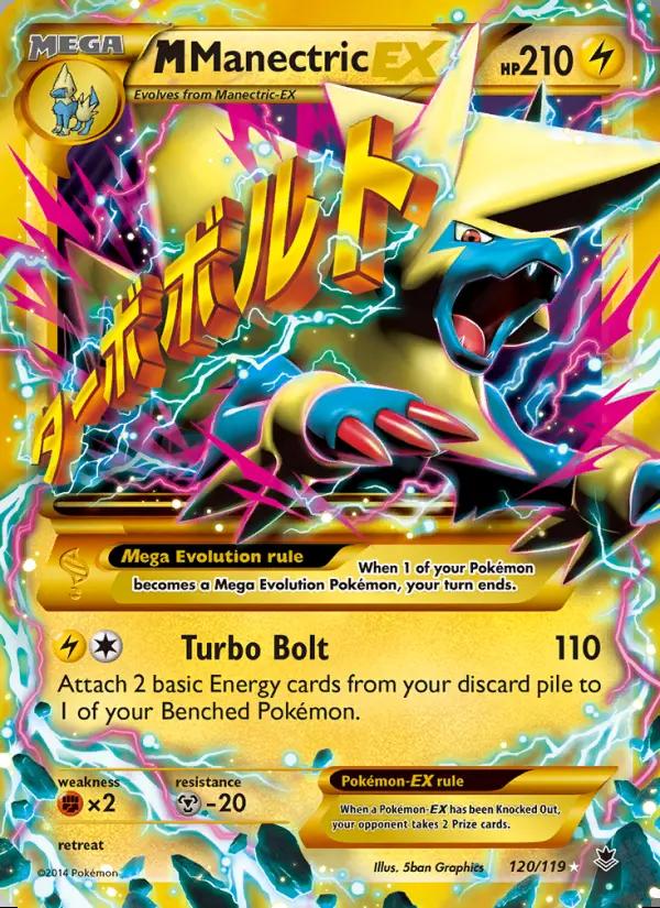 Image of M Manectric-EX Phantom Forces (PHF) #120