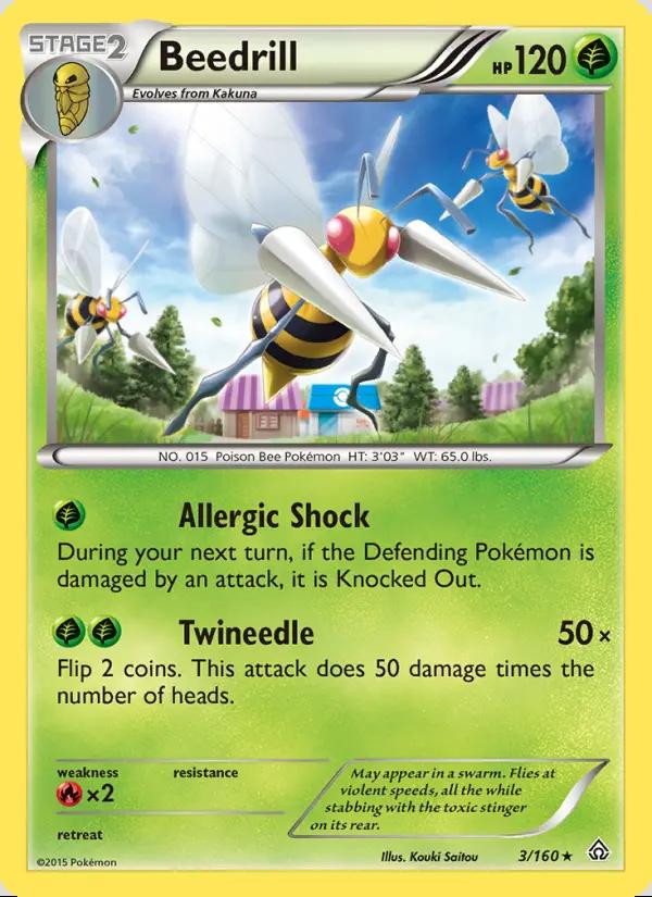 Image of Beedrill Primal Clash (PRC) #3