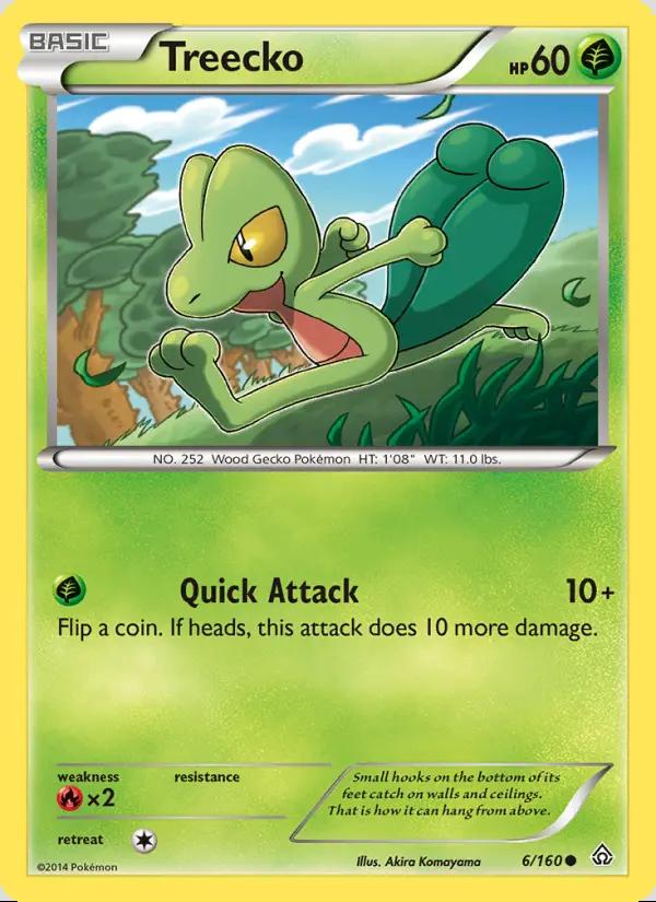 Image of Treecko Primal Clash (PRC) #6