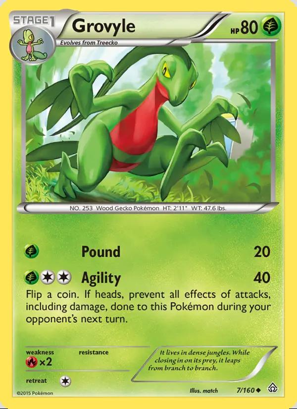 Image of Grovyle Primal Clash (PRC) #7