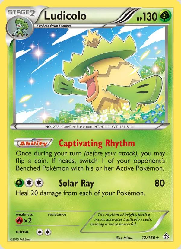 Image of Ludicolo Primal Clash (PRC) #12