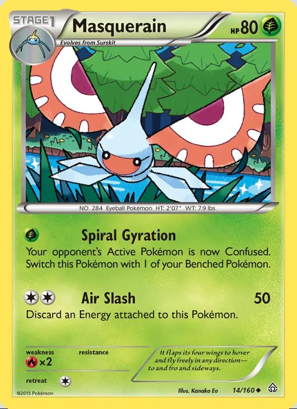 Image of Masquerain Primal Clash (PRC) #14