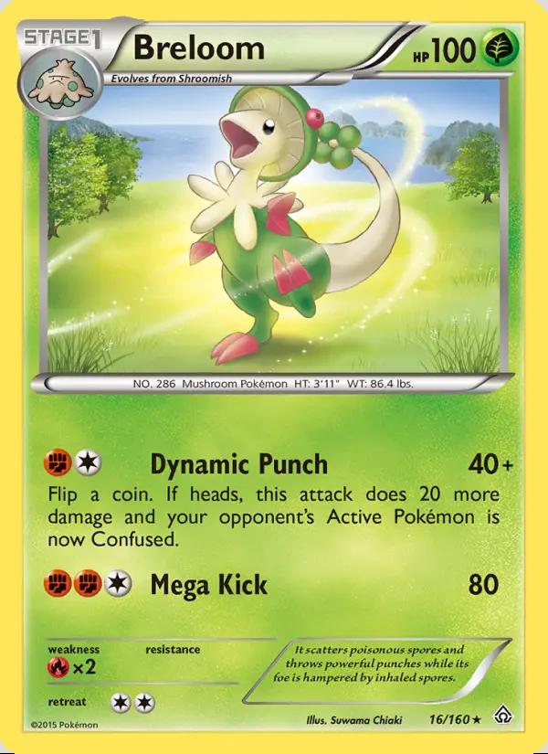 Image of Breloom Primal Clash (PRC) #16