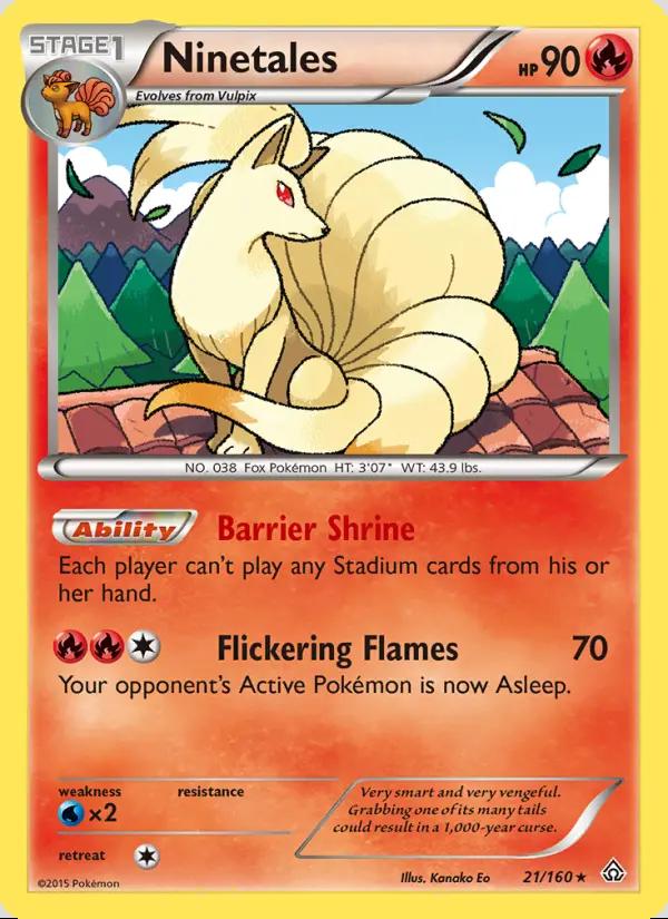 Image of Ninetales Primal Clash (PRC) #21