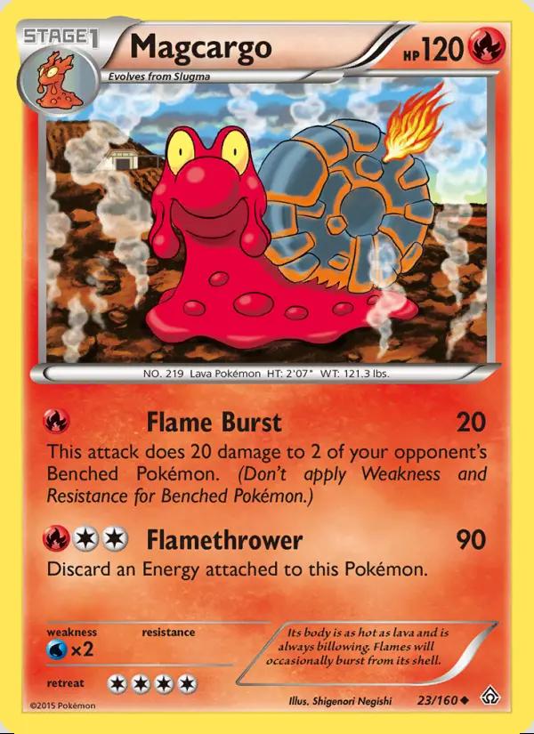 Image of Magcargo Primal Clash (PRC) #23