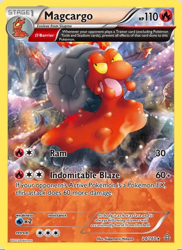 Image of Magcargo Primal Clash (PRC) #24