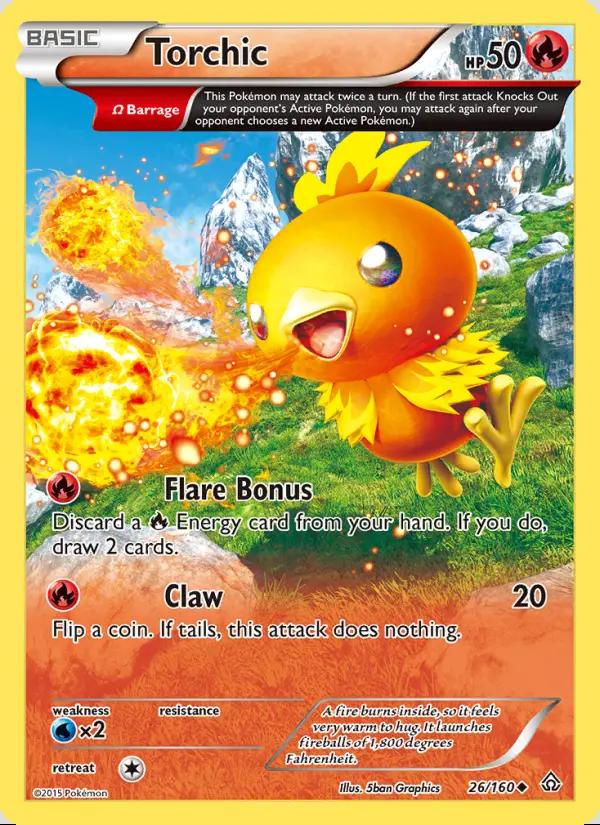 Image of Torchic Primal Clash (PRC) #26