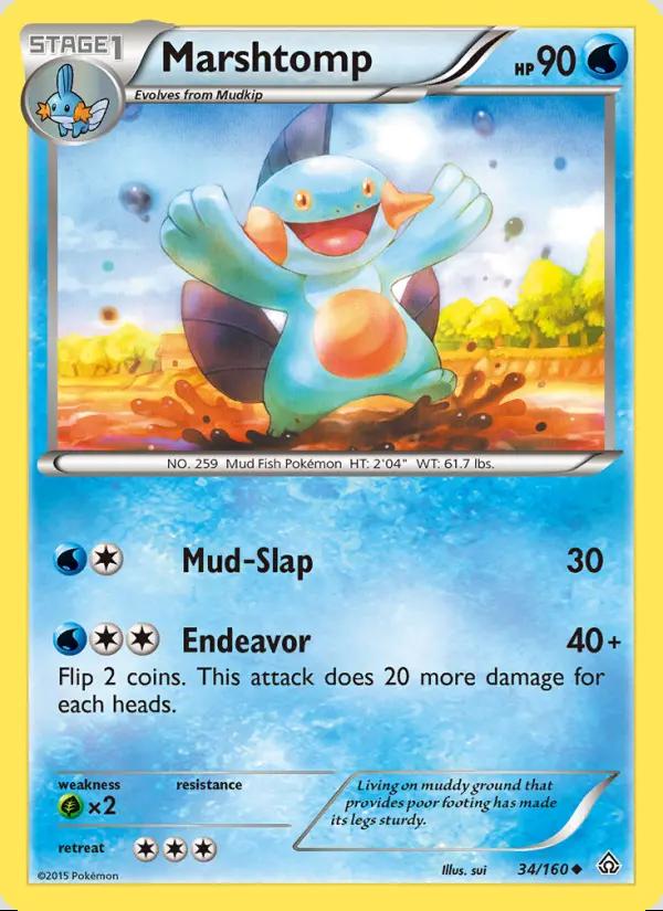 Image of Marshtomp Primal Clash (PRC) #34