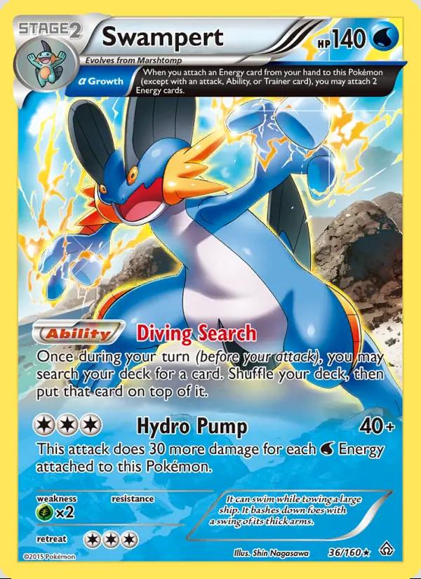 Image of Swampert Primal Clash (PRC) #36