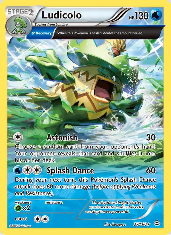 Image of Ludicolo Primal Clash (PRC) #37