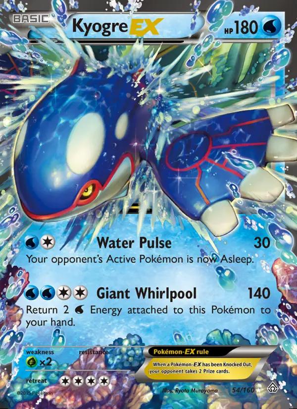 Image of Kyogre-EX Primal Clash (PRC) #54