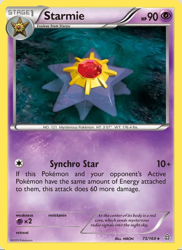 Image of Starmie Primal Clash (PRC) #73